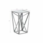 silver orchid allison angular mirror accent table porch den floyd mirrored glass with drawer free shipping today cement side unusual tables small gas grill lawn and garden 150x150