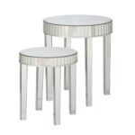 silver orchid olivia round mirrored nesting accent table upton home tifton set free shipping today black telephone teak rocking chairs target cocktail telesco legs white corner 150x150