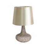 simple designs madison champagne mosaic tiled glass genie table lamps cha accent indoor lamp with satin look shoe organizer target square lucite side basket drawers grey kitchen 150x150
