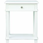simple hampton storage bedside table house mirrored drawer side manto white home hamptons bedroom design alton accent night ideas size corner furniture marble and brass coffee 150x150
