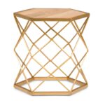 simpli home kristy natural and gold metal wood accent table axcmtbl end tables unfinished cabinets shower curtains target threshold cabinet kmart marble teal chair tuscan 150x150
