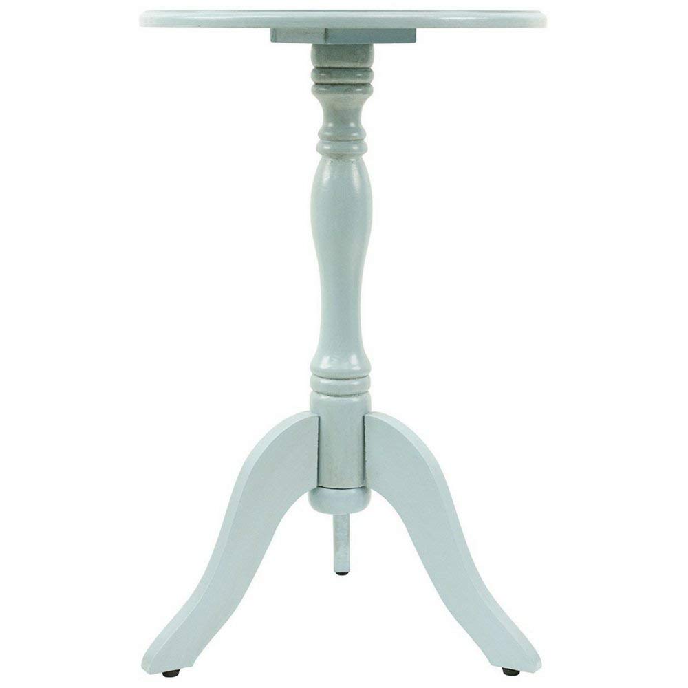 simply unique find line threshold teal accent table get quotations round pedestal bistro side for small spaces minimal modern diy end outside patio bar high pier dining chairs