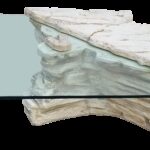 sirmos style plaster rock quarry coffee table chairish accent large console cabinet placemats colored glass farm bath beyond gift registry black nest tables ikea front door 150x150