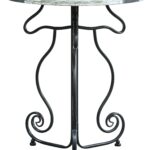 skownan blue accent table tables colors metal modern chandeliers homepop outdoor patio seating antique ese lamps pineapple lamp brass and glass coffee credenza furniture frame 150x150