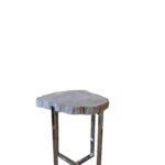 sliced petrified wood accent table large telephone side cherry wedge end narrow console inches deep pier one mirrored hampton bay furniture round plastic tables bath and beyond 150x150