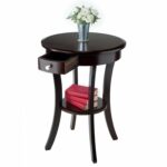 small accent table for places round cappuccino wjml winsome wood cassie with glass top finish premium night stand drawer kitchen dining home furnishings edmonton shoe drawing end 150x150