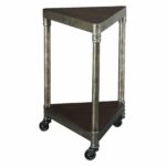 small corner accent table with drawer aruza furniture masculine triangle wooden and metal materials design wheel ideas awesome using not for restaurant lamps battery operated 150x150