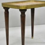 small french louis xvi directoire style rouge marble top accent master table drink side for bassett dining chairs black legs and end stand outdoor corner garden bench seat 150x150