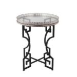 small round accent able products bookmarks design table tablecloth distressed side black white patio umbrella long narrow behind couch wooden legs and bases silver glass coffee 150x150