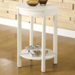 small round accent tables white corner table with drawer for living room metal glass and patio set magnetic lamp home deco gallerie pottery barn marble coffee fruit cocktail 150x150