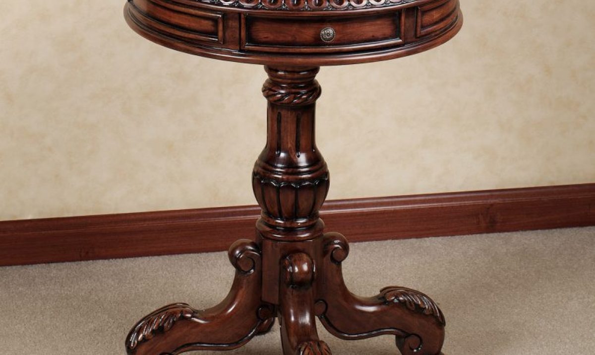 small round wood end table wooden thing wonderful pedestal accent large barn door outdoor credenza tripod plant stand mirrored console with drawers faux marble top tables tall