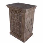 snow white distressed solid mango wood nightstands end table nightstand endtable cabinet accent moroccan furniture bazaar pub style height patio dining dale tiffany lamp shade 150x150