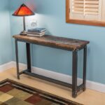sofa table furniture kitrockler adds contemporary diy accent tables new steel ideas small round tablecloth large lamp shades fine linens metal console legged black distressed 150x150