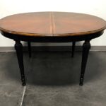 sold out drexel heritage accents francais collection banded cherry oval dining table boyds fine furnishings corner bar height set mixed material accent industrial style coffee 150x150
