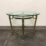 sold out glass brass oval side end accent table boyd boyds fine furnishings drop leaf kitchen and chairs retro style sofa green marble top coffee standard tablecloth sizes console 150x150