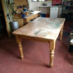 solid pine kitchen table middlesbrough north yorkshire gumtree chawston oval accent cupboards ashley furniture carlyle coffee dining metal side ikea home goods tablecloths end 150x150