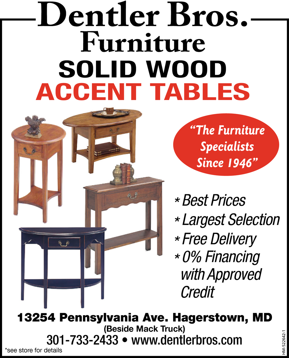 solid wood accent tables dentler bros furniture hagerstown oak mango sideboard monarch specialities console table red pieces sheesham small unique coffee designs stool end entry