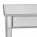 southern enterprises mirage mirrored drawer media console table accent matte silver finish with faux crystal knobs drink bunnings garden furniture uma outdoor distressed blue side 150x150