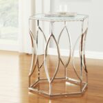 splendid narrow metal accent table drum white top threshold iron round small and outdoor target black tables base patio legs corranade bronze wrought glass full size rose gold 150x150