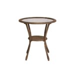 spring haven brown collection outdoors the hampton bay outdoor bistro tables umbrella accent table all weather wicker patio lift coffee mid century dining iron chairs furniture 150x150