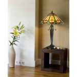 springdale quill table lamp free shipping dale tiffany select accent lamps today brass for living room outdoor wicker coffee with glass top shelf behind couch modern teak 150x150