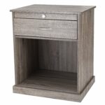 square accent table find line with drawer get quotations adeco end side nightstand salt oak dark brown wood round outdoor setting cherry mercury glass lamp beach furniture black 150x150