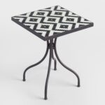 square black and white cadiz outdoor accent table world market iipsrv fcgi casual dining sets round cherry tall pedestal sea themed lamps off bedside marble top pub set counter 150x150