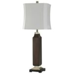 square ebony column accent table lamp lamps stylecraft wilcox products color style craft lampsaccent dining centerpiece ideas west elm settee pottery barn side inch asian inspired 150x150