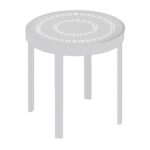 square patio tables furniture the outdoor side spring haven umbrella accent table white round commercial aluminum brass drum wicker pier one dining set stand alone tall lift 150x150