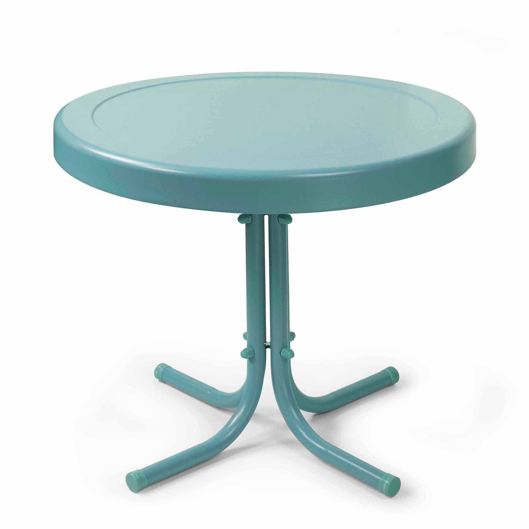 stackable coffee table the outrageous beautiful teal round end crosley furniture retro metal side inch vintage trunk box threshold mirrored accent ikea frame shelf steel base with