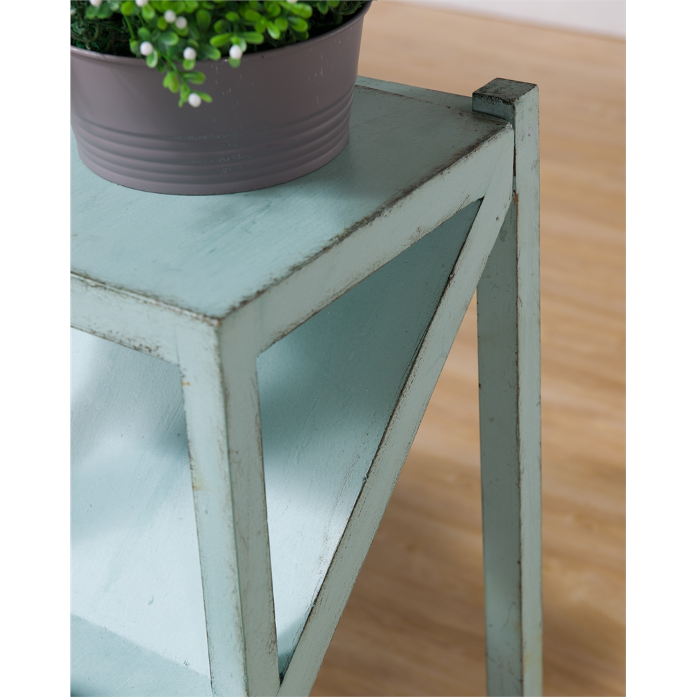 stair step accent table teal blue thumbnail piece patio dining set small antique marble top target lounge chairs pier one hammered metal coffee white drop leaf round silver mirror