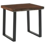standard furniture navajo end table with live edge detail wayside products color accent brown threshold navajoend half moon glass retro design winsome ava side round fold away 150x150