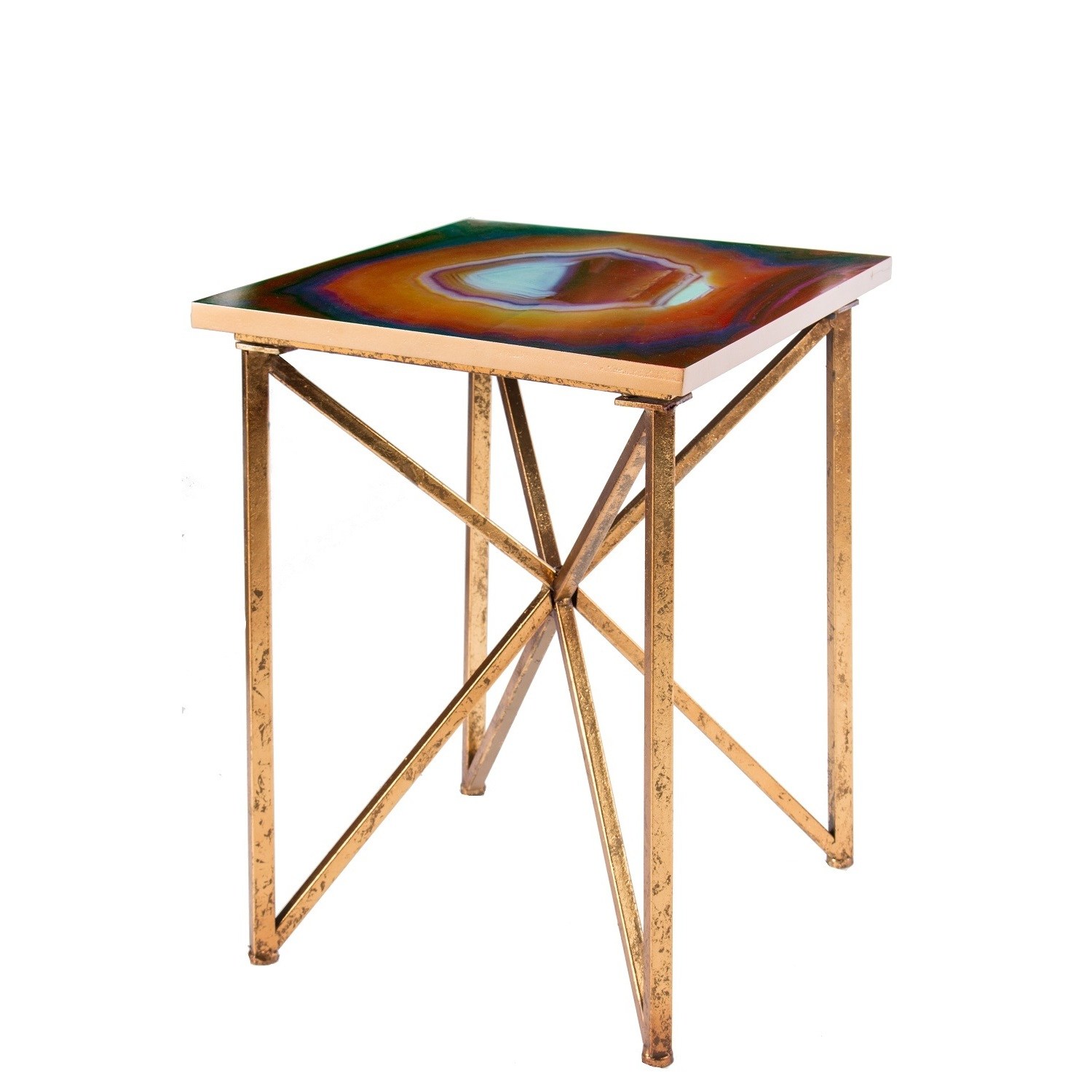 statements rouge agate side table inch tall free accent shipping today solid wood end with drawer wooden garden changing cover gold drum brass glass unique small tables uttermost