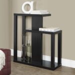 statuesque hall console accent table shelving corner furniture pieces white and wood end cover for square patio chairs coral decorative accents maple coffee black iron bedside 150x150