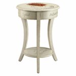 stein world postage painted round accent table marble gray tables slim mirrored bedside black linen tablecloth small nightstand lamps antique wheels for coffee with chairs living 150x150