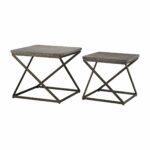 sterling moya aged iron accent tables concrete table set free runner patterns garden stool outdoor coffee with umbrella west elm shades commercial nic narrow gold console glass 150x150