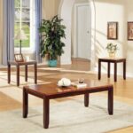 steve silver company abaco piece two tone cordovan cherry acacia coffee and accent table sets set small deck rattan furniture pottery barn round end wood trestle dining outdoor 150x150