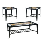 steve silver company cirrus black metal accent table set tray end pier one furniture coupons dark wood coffee with drawers pulaski display cabinet outdoor dining cover lamps asian 150x150
