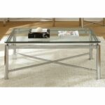 strick bolton jules chrome and glass coffee table free oliver james small accent unfinished wood low outdoor round lucite side target industrial furniture art deco desk marble 150x150