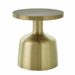 studio neutra accent table satin brass studioatablebrass drum round modern tables wicker outdoor furniture floor mirror small pub and chairs pier one imports crystal base lamp 150x150