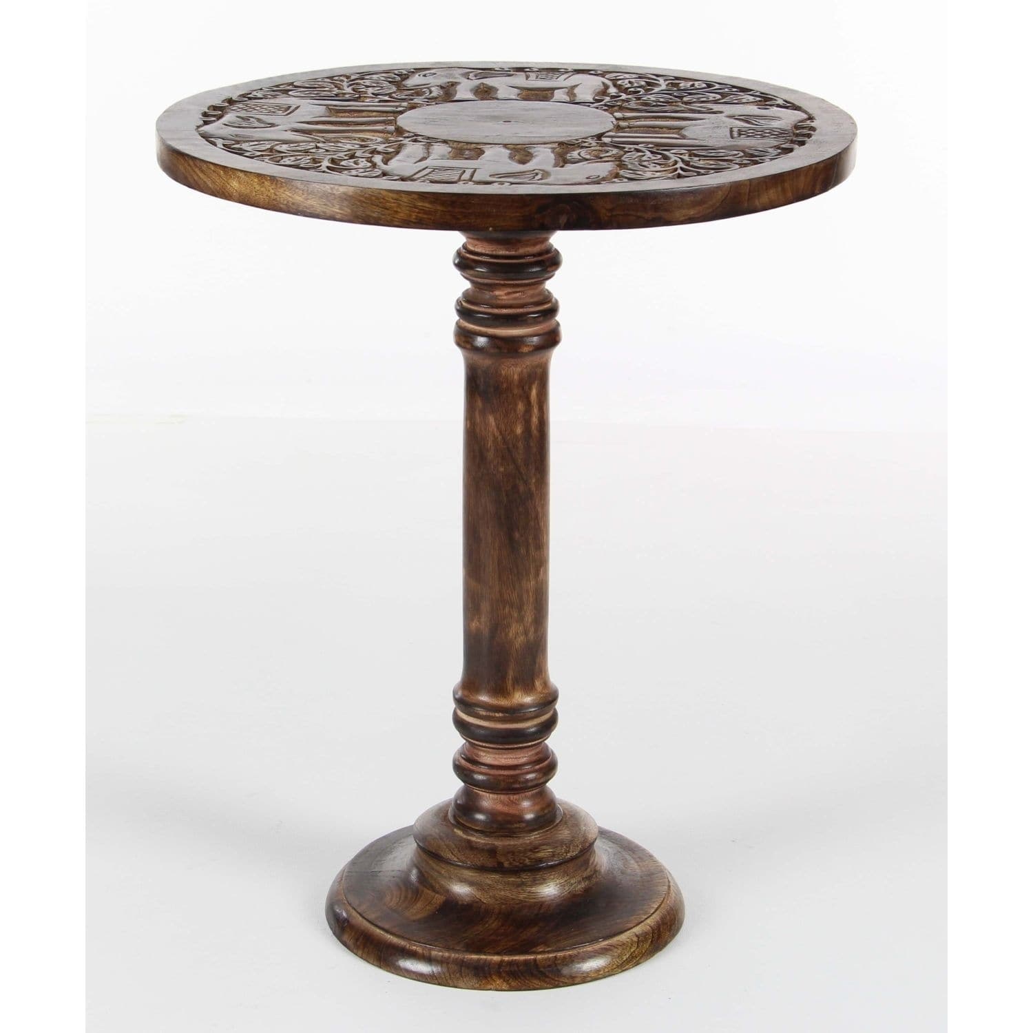 studio wood elephant accent table inches wide high free shipping today target cocktail small round marble side kitchen sets for polka dot tablecloth home accents inch console