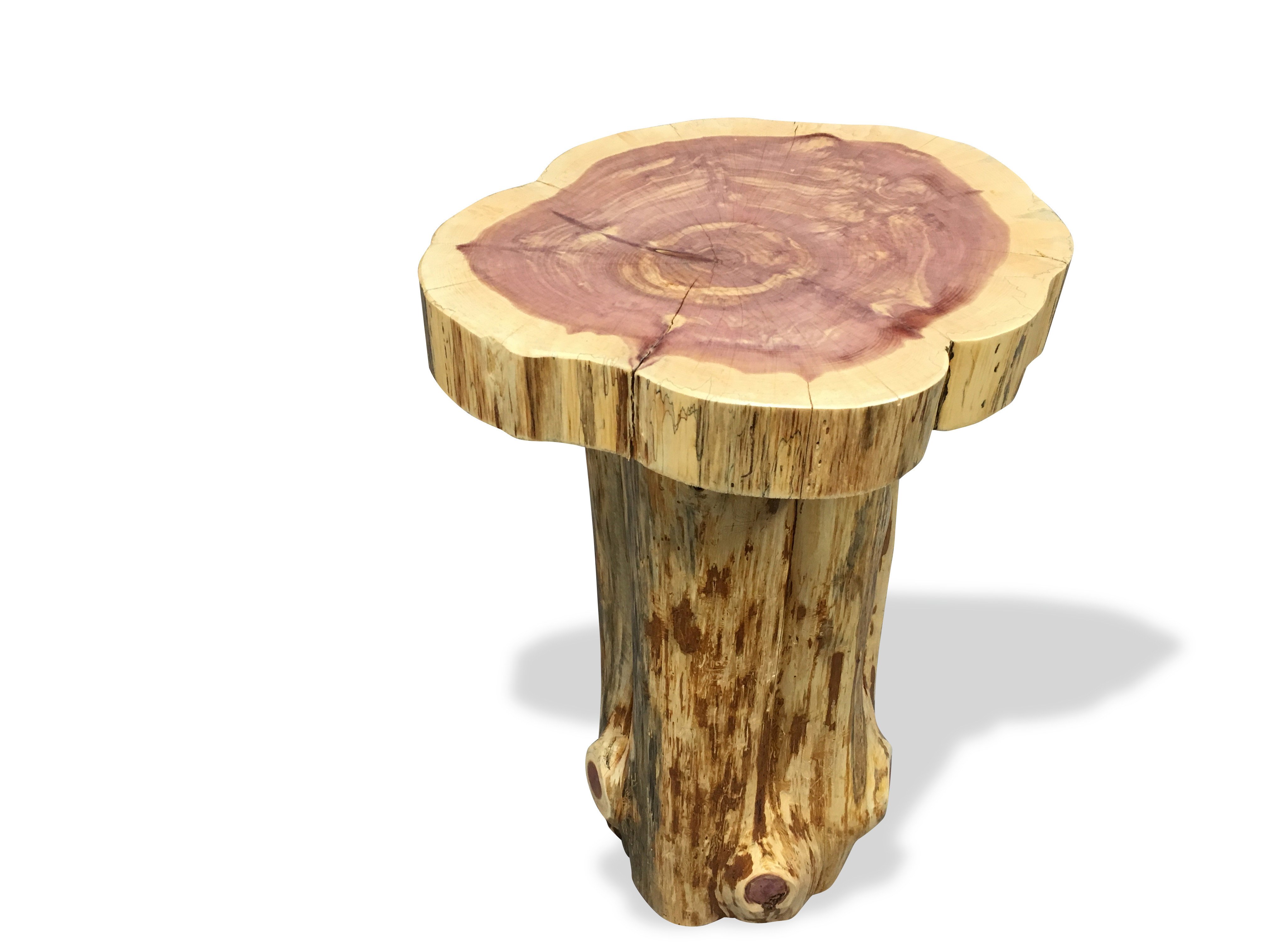 stump base slab top end table night stand knaughty log img wood slice accent ikea outside storage better homes and gardens wine rack modern glass cocktail person bar bistro cover