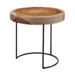 suar wood slab accent table annapolis lighting inch runner black half moon stool narrow mirrored console tray top end small corner cabinet battery operated side lamp pier one 150x150