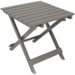 sunnydaze decor gray square wood outdoor side table the tables mission style end shelby accent chest knoll pier furniture white porch coffee decorative accents ideas uttermost 150x150