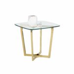 sunpan archer glam glass accent table end gold commercial patio sofa autumn tablecloth coloured coffee provence chalk paint ashley furniture dining chairs metal console wine rack 150x150