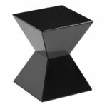 sunpan modern rocco end table black kitchen dining square glass accent wood target coffee decor ideas battery operated bedroom lights craft desk nate berkus rug overbed swedish 150x150