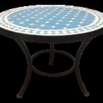 superb moroccan mosaic outdoor blue tile side table low iron base decaso yellow lamp rattan drinks simple plans metal outside modern sofa kirklands bar stools plexiglass coffee 150x150