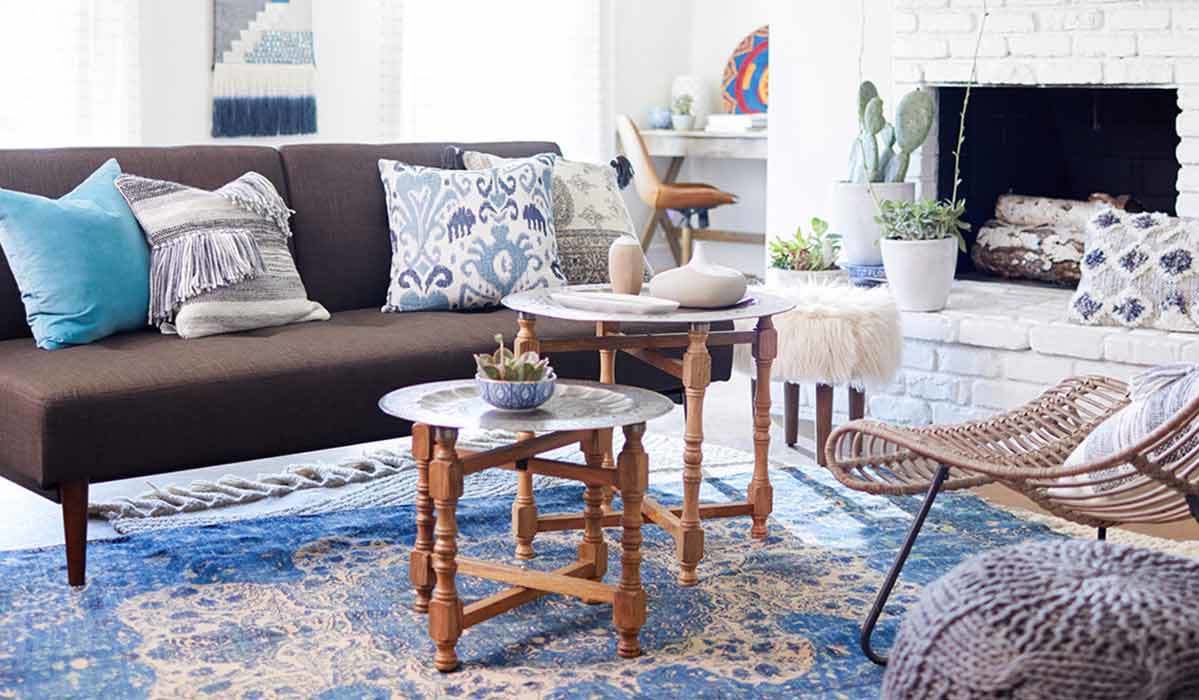 surprise off metal sylvia accent table world market virgil get the look fresh take small space medium oak end tables white ginger jar lamps living room coffee set storage chest