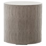 tabitha modern classic durable grey drum concrete outdoor side end table product kathy kuo home very thin marble cocktail nest tables silver best coffee for small living rooms 150x150