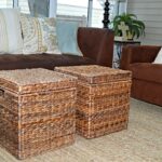 table brown rattan coffee garden black lacquer leather marble end bamboo full size sofa and matching tables industrial side standard tablecloth sizes wooden fruit crates with 150x150